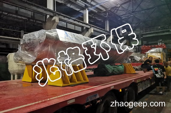 兆格環(huán)保全自動液壓壓榨機(jī)驗收合格成功發(fā)貨